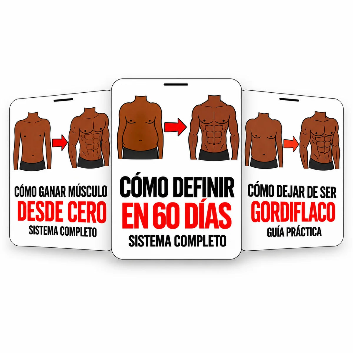 Pack completo — Los 3 planes